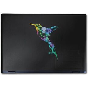 Laptop Skin Compatible with Alienware M16 R2 (2024) - Strange Smoke - Premium 3M Vinyl Protective Wrap Decal Cover - Easy to Apply | Crafted in The USA by MightySkins
