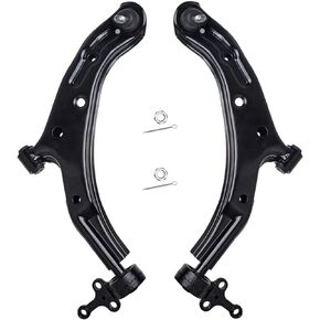 KEYOOG 2Pc Set K620358 K620359 (From 3/2001) Front Lower Control Arm and Ball Joint Assembly Fit For 2002 2003 2004 2005 2006 Ni-ssan Sentra Passenger Driver Side Suspension