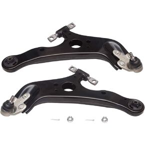 2Pcs K622035 K622036 Left Right Front Lower Control Arm and Ball Joint Assembly Compatible With 2011 2012 2013 2014 2016 2017 2018 2019 To-yota Sienna Driver Passenger Side Suspension