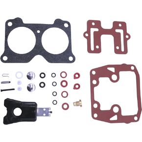 Boat Engine 0439076 439076 777718 390055 392550 398526 435443 434888 439076 433519 Carburetor Rebuild Repair Kit for Evinrude Johnson OMC V4 85HP 90HP 100HP 115HP 125HP 140HP-235HP, fit Sierra 18-7046