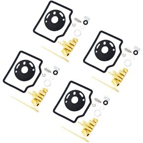 4 مجموعات Carb Carburator Rebuild Kits متوافق مع Honda 1970 1971 1972 1973 1974 CB750 Four CB750K K1-K6 750 Four طقم استبدال الإصلاح 4 مجموعات in Kuwait
