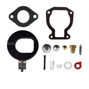 398453 Carburetor Repair/Rebuild Kit Compatible with Johnson Evinrude 398453 398452 391305 439072 391937 Float 4-15 hp