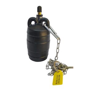 ROLING Inflatable Pipe Plug Balloon Plug,Pipe Pressure Test Plug,Plumbing Test Ball,Sewer Test Plug. (10 inch)