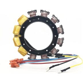 Stator For Mercury 174-5456 Outboard 150 Black Max XR2,90,115,175,200 HP 398-5454A2 5454A6 9-Amp 6 Cylinder 2 Stroke 1976-1989
