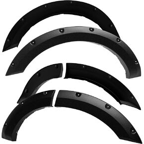 Tyger Auto Fender Flares Compatible with 2021-2023 Ford Bronco Sport, Rough Textured Paintable Bolt-Riveted Style 4pc | TG-FF8F5027