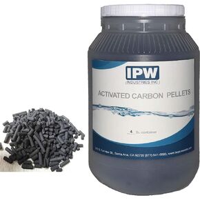 4 lbs Bulk Activated Carbon Charcoal Pellets for Aquarium Fish Tank Koi Reef Filter