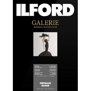 ILFORD 2003182 GALERIE Prestige Metallic Gloss - 13 x 19 Inches, 50 Sheets in Kuwait