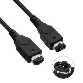 GBA Link Cable fit for Nintendo Gameboy Advance SP Cord 2 Player, 4 FT