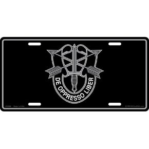 Special Forces License Plate