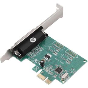 DB25 LPT Printer to PCI E Adapter, Parallel Port DB25 Printer Converter Adapter