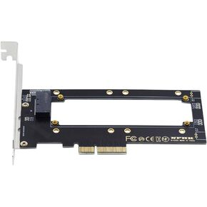 محول المضيف NFHK PCI-E 4X إلى NVMe Ruler 1U GEN-Z EDSFF Short SSD E1.S محول الناقل in Kuwait