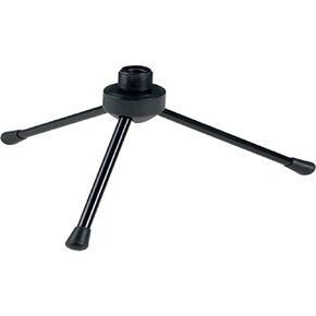 STAGE DST40TL Desktop microphone stand, collapsible, universal adapter (Matte Black)