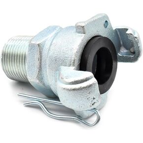 Interstate Pneumatics CU-851 3/4 Inch Male NPT Straight Through Jack Hammer Coupler-Pack of 2