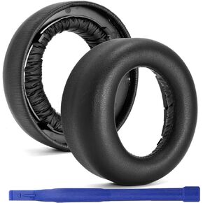 Adhiper Replacement Ear Pads for PS5 Pulse 3D Headset, Upgraded Cooling Gel Earpads Compatible with Sony PlayStation 5 PS5 Pulse 3D Wireless Headset, High-Density Memory Foam & Soft Protein Leather