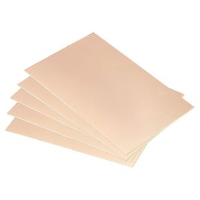 PATIKIL FR4 Single Side Copper Clad Laminate PCB, 10 Pack 150 x 100 x 1.2mm Copper Plated Universal Prototype Circuit Board