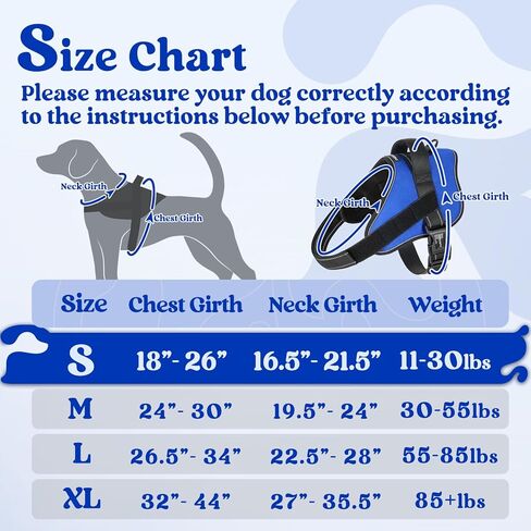 rabbitgoo Dog Harness Small Sized, Adjustable Service Dog Vest with Soft Handle & Molle, Reflective No Pull Pet Harness with Breathable Mesh, Easy Walk Pet Vest, Red, S in Saudi Arabia