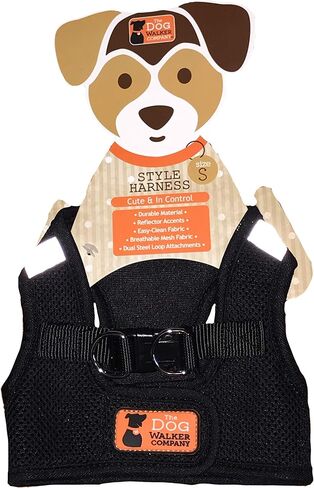 Black Mesh Small Style Harness Breathable in Saudi Arabia