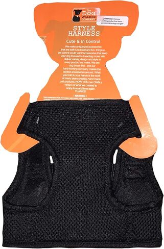 Black Mesh Small Style Harness Breathable in Saudi Arabia