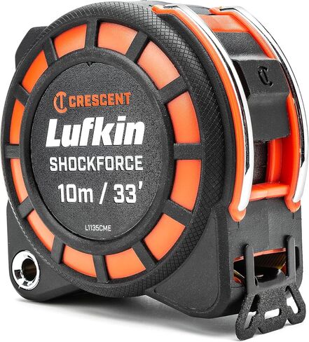 Lufkin Crescent 1-3/16" x 5m/16' Shockforce G1 Dual Sided Tape Measure - L1116CME in Saudi Arabia