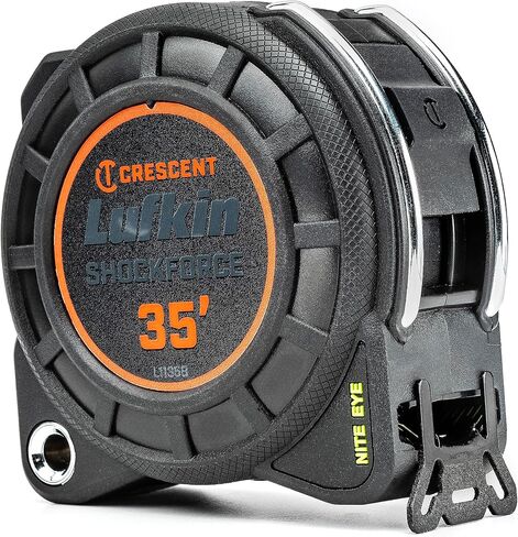 Lufkin Crescent 1-3/16" x 5m/16' Shockforce G1 Dual Sided Tape Measure - L1116CME in Saudi Arabia