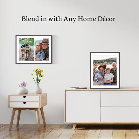 BSIMB 16.2-Inch 32GB WiFi Extra Large Digital Picture Frame, Smart Photo Frame with IPS HD Touchscreen Remote Control, Share Photos&Video via App&Email, Dad Gifts, Gifts for Men in Saudi Arabia