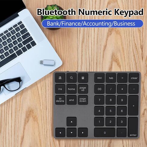 VGEBY 34 Key Numeric Keypad for Computers and Laptops, Portable and , Support, in Saudi Arabia