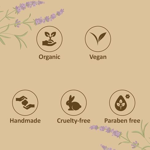 علاج حمام الحليب - نقع اللافندر والشوفان المهدئ - طبيعي بالكامل، نباتي، مصنوع يدويًا بالزيوت العطرية العضوية لترطيب غني بالمعادن، والاسترخاء المهدئ والنوم المريح in Kuwait