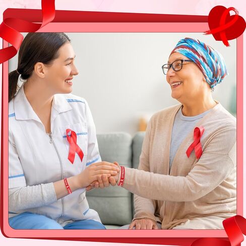 100 جهاز كمبيوتر شخصى الشريط الأحمر الوعي سيليكون أساور أمراض القلب السرطان الوعي سيليكون المطاط معصمه الشريط سوار الشريط الأحمر أسبوع لوازم السائبة للأنشطة الخيرية العامة in Kuwait