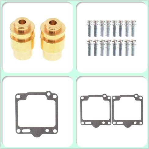 WFLNHB 2-Pack مجموعات إصلاح المكربن ​​المكبس الحجاب الحاجز استبدال جزء لياماها XV750 Virago 750 in Saudi Arabia