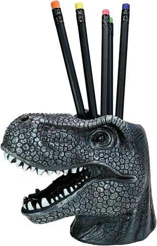 Streamline Imagined T-Rex Black Pencil Cup in Saudi Arabia