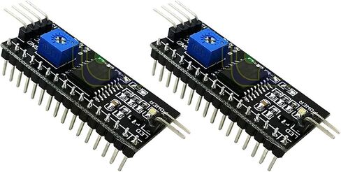 2PCS I2C/IIC/TWI Serial Interface Board Module Compatible with Ar-duino LCD 1602 US Ship N50 in Kuwait