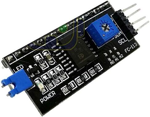 2PCS I2C/IIC/TWI Serial Interface Board Module Compatible with Ar-duino LCD 1602 US Ship N50 in Kuwait