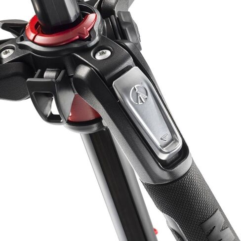 Manfrotto MT190CXPRO4 4 Section Carbon Fiber Tripod Legs with Q90 Column (Black) Includes A Bonus ZAYKiR Tripod Strap Non-Slip with Two Quick-Release Loops (Black) in Saudi Arabia