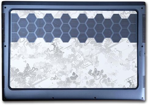 Carbon Fiber Laptop Skin Compatible with Alienware M16 R2 (2024) - Almond Blossom - Premium 3M Vinyl Protective Wrap Decal Cover - Easy to Apply | Crafted in The USA by MightySkins in Kuwait