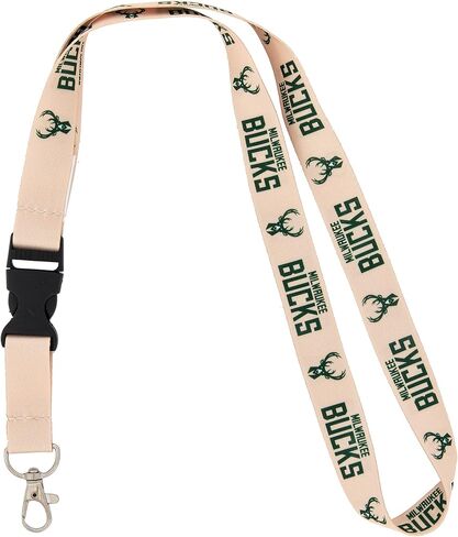 Desert Cactus Milwaukee Bucks Lanyard Keychain Detachable NBA Breakaway Snap Buckle National Basketball Association Car Keys ID Badge Holder (Lanyard 3) in Saudi Arabia