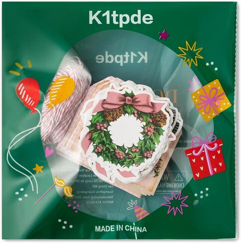 k1tpde 137pcs الوردي خمر هدية عيد الميلاد العلامات مع 30M حبل القنب عيد ميلاد سعيد شنقا ورقة العلامات مع سلسلة ديكور لشجرة عيد الميلاد عيد الميلاد الشتاء عطلة الرغبات تسميات لتغليف الهدايا الحاضر in Kuwait