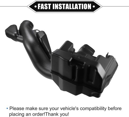 Engine Air Intake Resonator Compatible for Honda Civic 2012-2015, Durable Plastic Black Chamber Resonator Assembly in Saudi Arabia