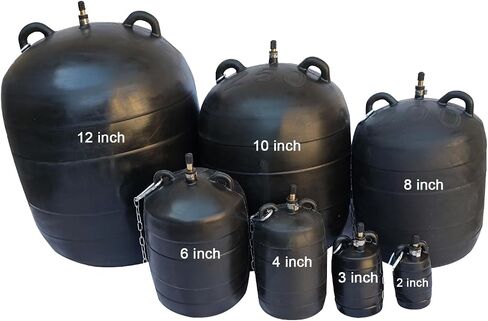 ROLING Inflatable Pipe Plug Balloon Plug,Pipe Pressure Test Plug,Plumbing Test Ball,Sewer Test Plug. (10 inch) in Saudi Arabia