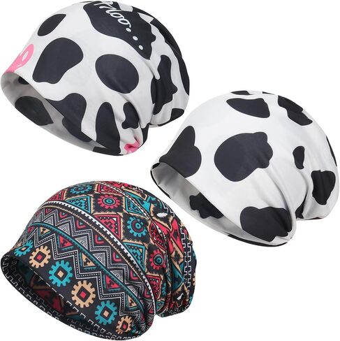 Jemis Versatile Soft-Feel Blend Beanie & Scarf - Stretch Boho Headwear for Chemo Ideal Gift Easy Care in Saudi Arabia