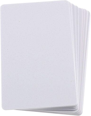 E-outstanding Inkjet Printing ID Card 20PCS Waterproof Inkjet PVC Blank Cards Double Sided Printable Cards in Saudi Arabia