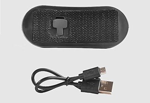 Motorcycle Helmet Light LED Helmet Light Universal Bike Rear Red Helmet Light Warning Tail Light for Night Riding with USB Rechargeable Battery in Saudi Arabia