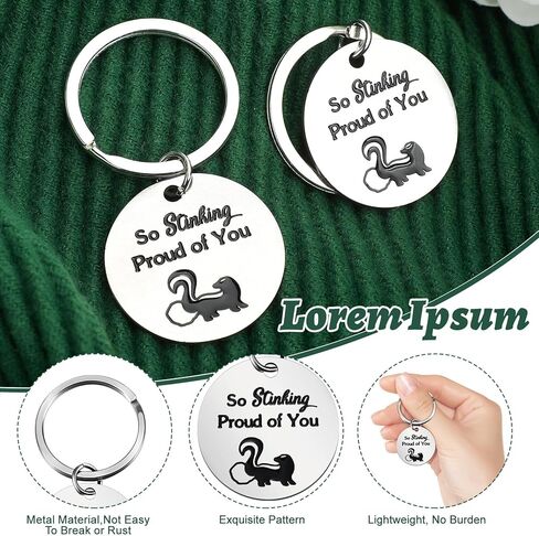 12 قطعة من هدايا التخرج له، فخورة جدًا بك، سلسلة مفاتيح التخرج، فئة 2024، هدية التخرج، سلسلة مفاتيح للنساء والرجال والطلاب والممرضات والماجستير وخريجي المدرسة الثانوية in Kuwait