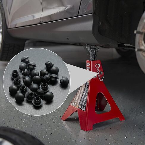 12PCS 8mm (5/16") Floor Bottle Jack Plugs Black Jack Oil Filler Plug Rubber Plug Jack Oil Reservoir Rubber Filler Plug for Oil Reservoir Filler Hole (Black) in Kuwait