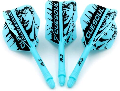 CUESOUL Jazz-Metal Luxury Steel Tip Darts Set 21g/24g/26g with AK5 Integrated Dart Flights in Saudi Arabia