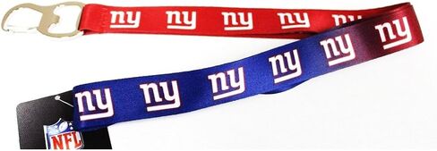 NFL Team Ombre Lanyard with Carabineer Style Bottle Opener and Soft Polyester Strap in Saudi Arabia