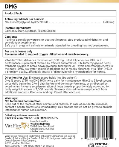 Pro DMG 1500 Horse DMG Supplement 5 Pounds, 80-Day Supply in Kuwait