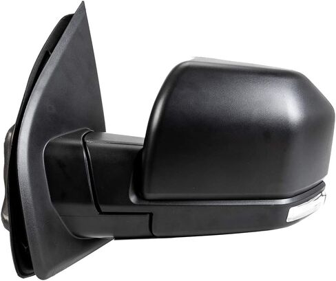 Towing Mirror Left Driver Side Replacement for 2015 2016 2017 2018 Ford F150 Power Heated Manual Telescoping LED Signal Light Rear View Tow Mirror in Saudi Arabia