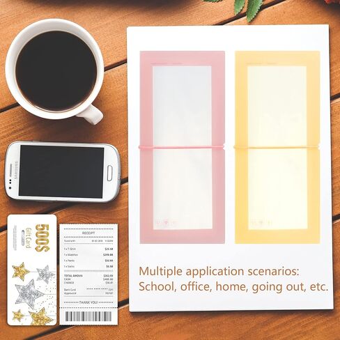 RIIEYOCA 2 Pieces of Mini Folders 30 Pockets with Color Labels,Sticker Storage Book, Suitable for Collecting Cards, Coupons, Receipts, Tax items, Stickers (Green+Purple) in Saudi Arabia