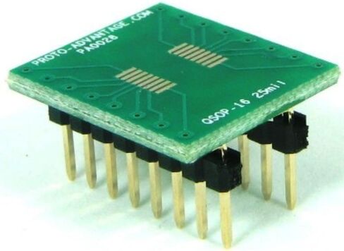 (الكمية 2) محول Proto-Advantage PA0028 QSOP-16 إلى DIP-16 SMT (0.635 مم / 25 مل) in Saudi Arabia