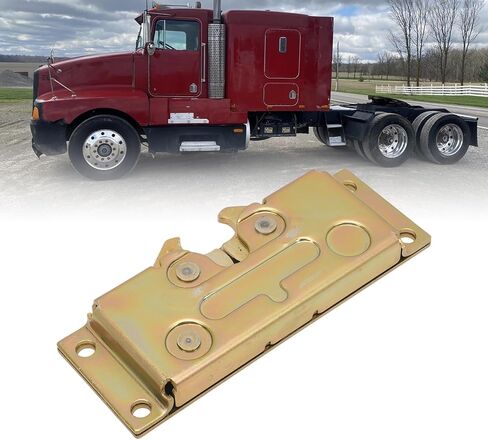 قفل مزلاج الباب الجانب الأيسر للسائق مناسب لـ 1986-2007 Kenworth T600، 2008-2016 T660، 1978-1987 Mack MC MR أجزاء الشاحنة، HLK2129 62QS286R 25624802 04-0177 040177 in Saudi Arabia